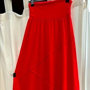 Coral Maxi Skirt